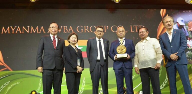 Myanma Awba Group wins inaugural Golden AGROW Award for efforts in advancing agriculture